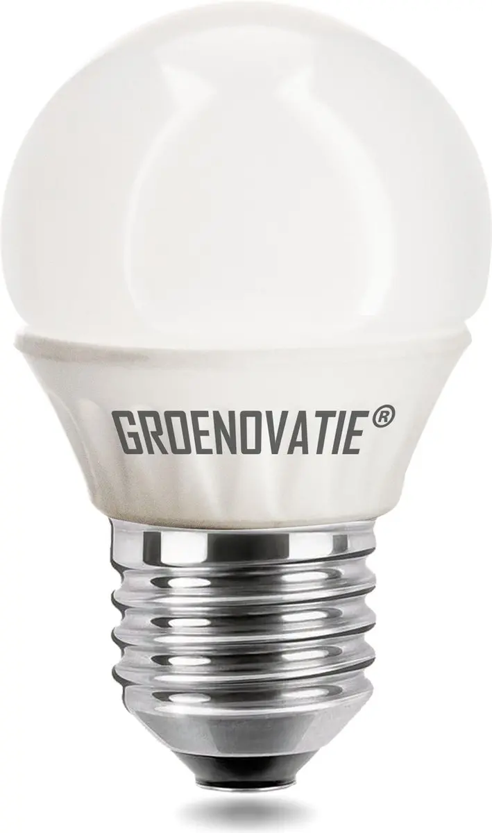 Groenovatie LED Kogellamp E27 4W