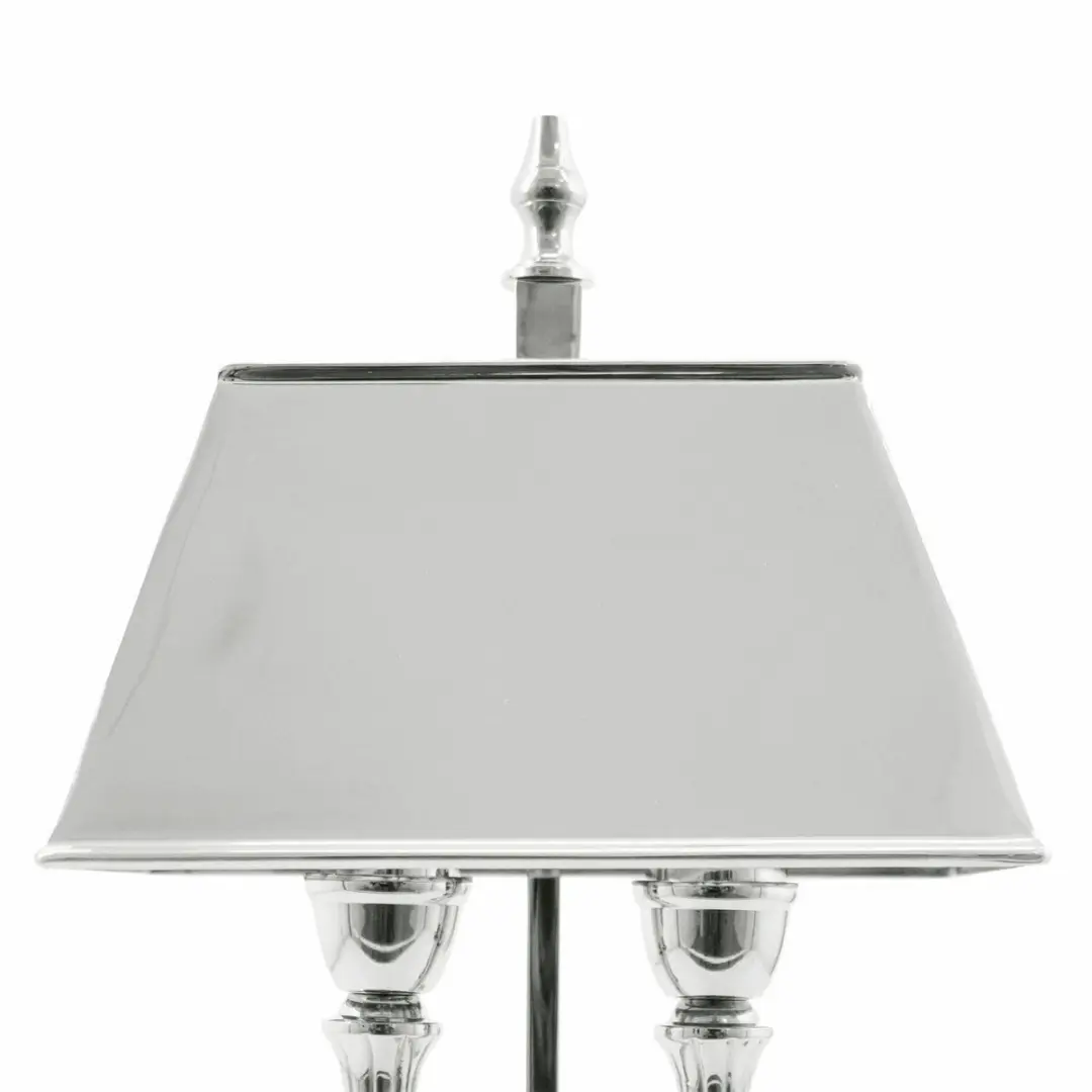 Loberon Pantin Tafellamp - 25W - Zilverkleurig - afbeelding 2 van 6