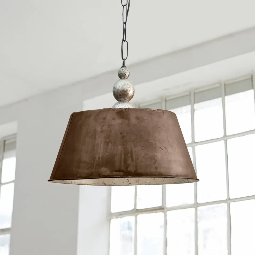 Loberon Hanglamp Chatel antiekbruin - afbeelding 2 van 5