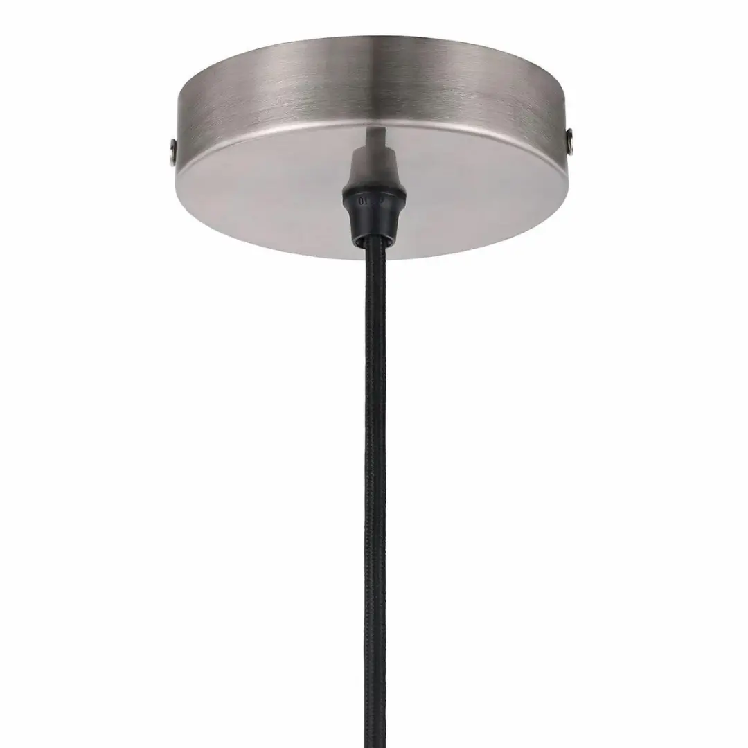 Loberon Lunariello Hanglamp - Ø22cm - Zilver - afbeelding 2 van 5