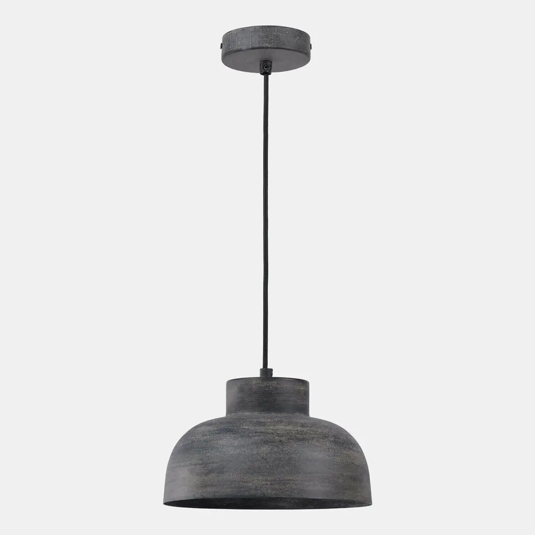 Loberon Hanglamp Soleil de Minuit - 40W - Ø22.5cm - Antiekzwart - afbeelding 3 van 6