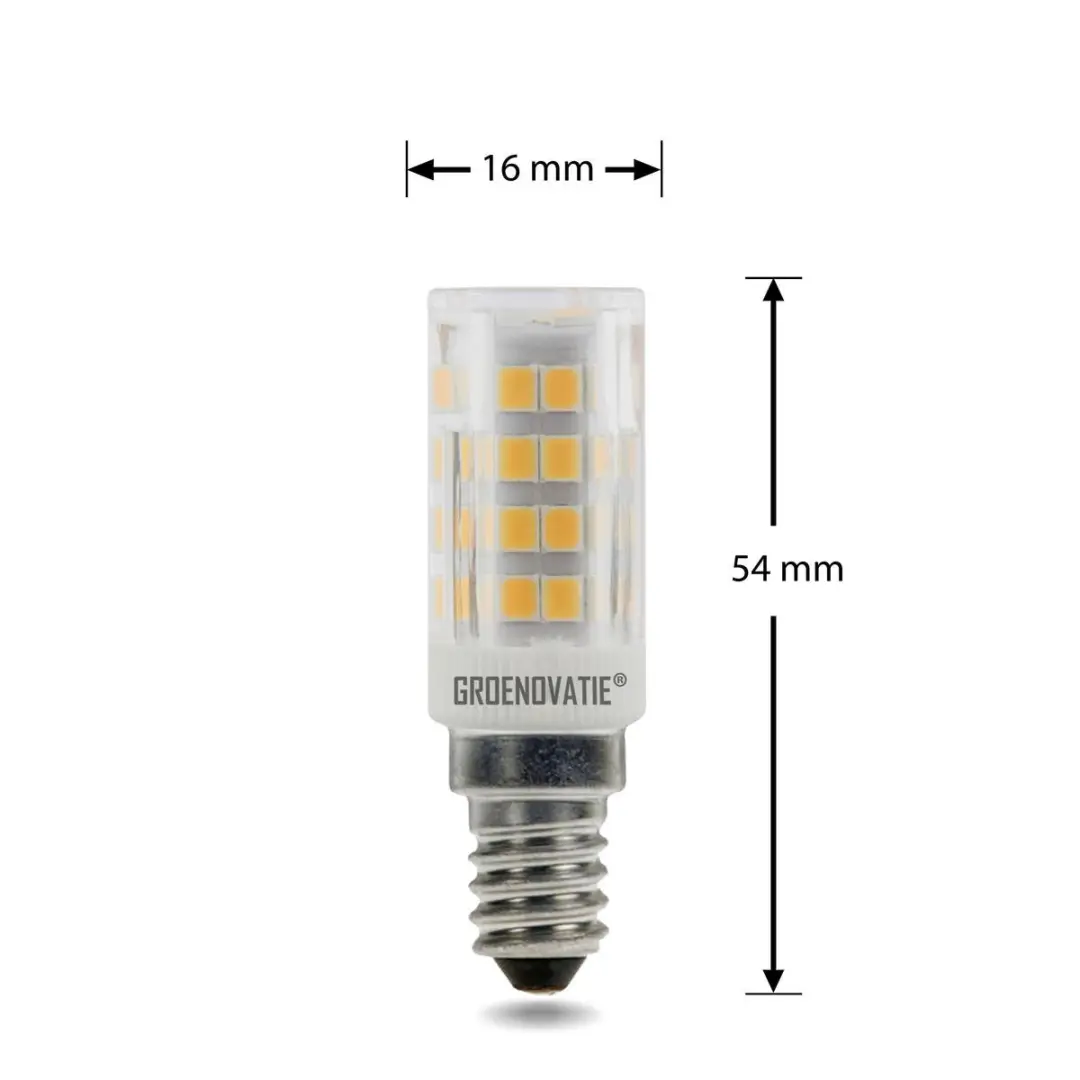 Groenovatie LED Lamp Mini E14 4W - 6 Stuks - Warm Wit - afbeelding 4 van 6
