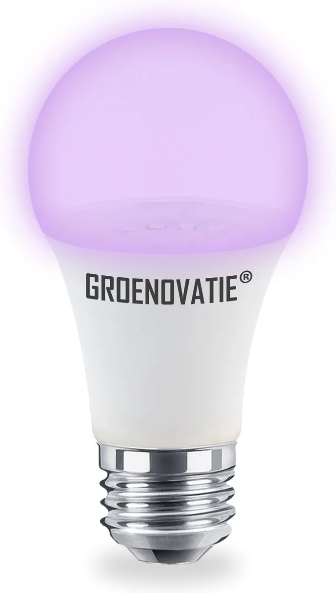 Groenovatie UV LED Lamp E27 7W