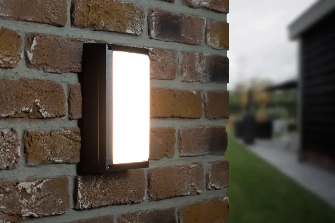 Groenovatie LED Wandlamp Buiten 8W Warm Wit - 218x134x60mm - afbeelding 4 van 6