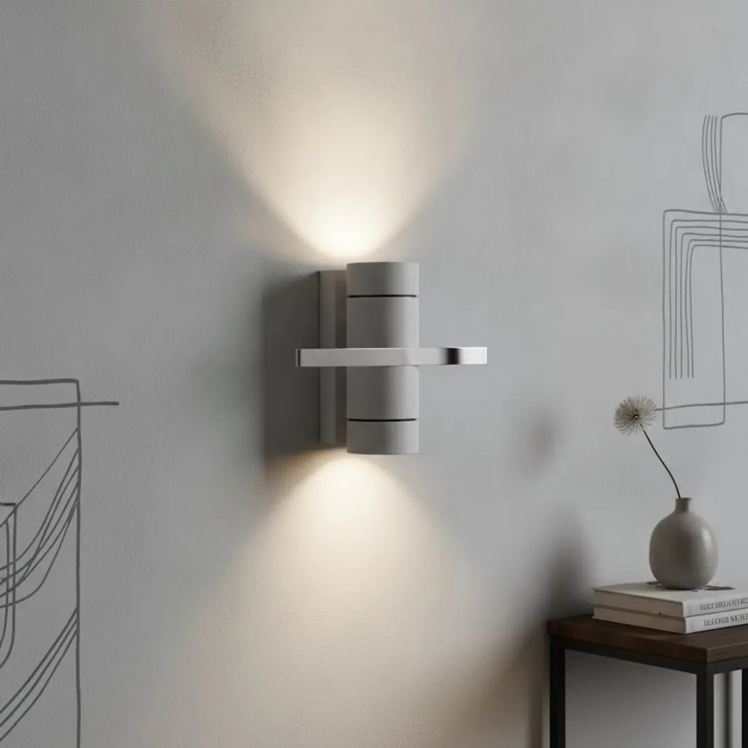 Artdelight Wandlamp Double 16x8,5cm