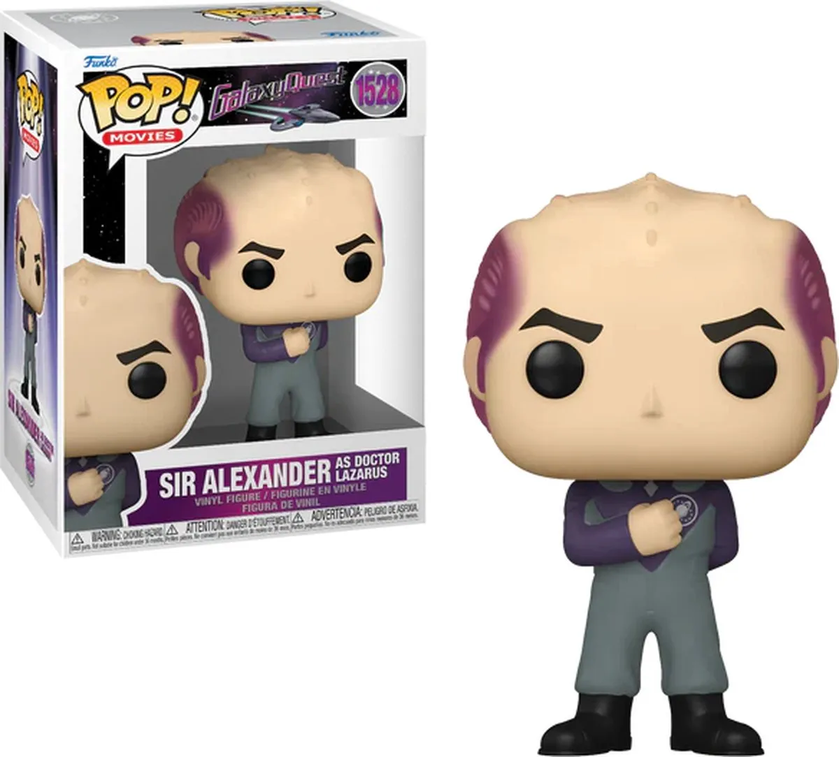 Funko Pop! Movies Galaxy Quest Sir Alexander als Doctor Lazarus 75966 - Multi