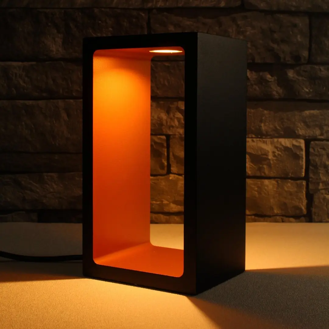 Artdelight Corridor LED Tafellamp - 660lm Touchdimmer - Zwart/Goud