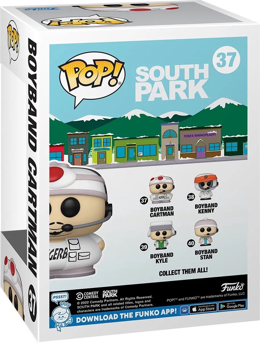 Funko Pop South Park Boyband Cartman #37 - Multi