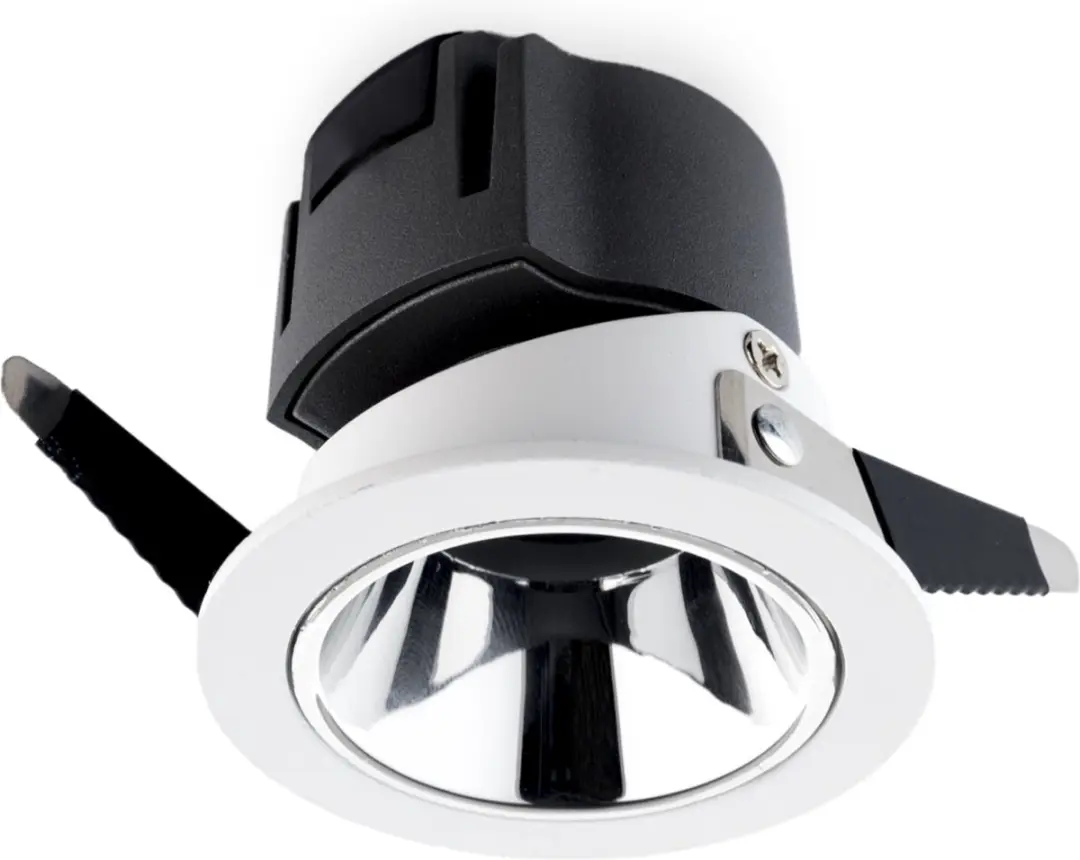 Groenovatie LED Inbouwspot 5W CREE - 2700K - Wit/Zilver - afbeelding 3 van 6