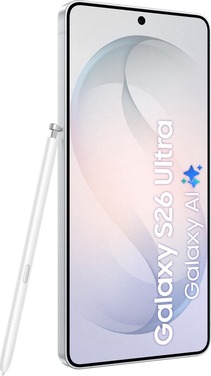 Samsung Galaxy S26 Ultra - 256GB - White + 1 jaar extra garantie