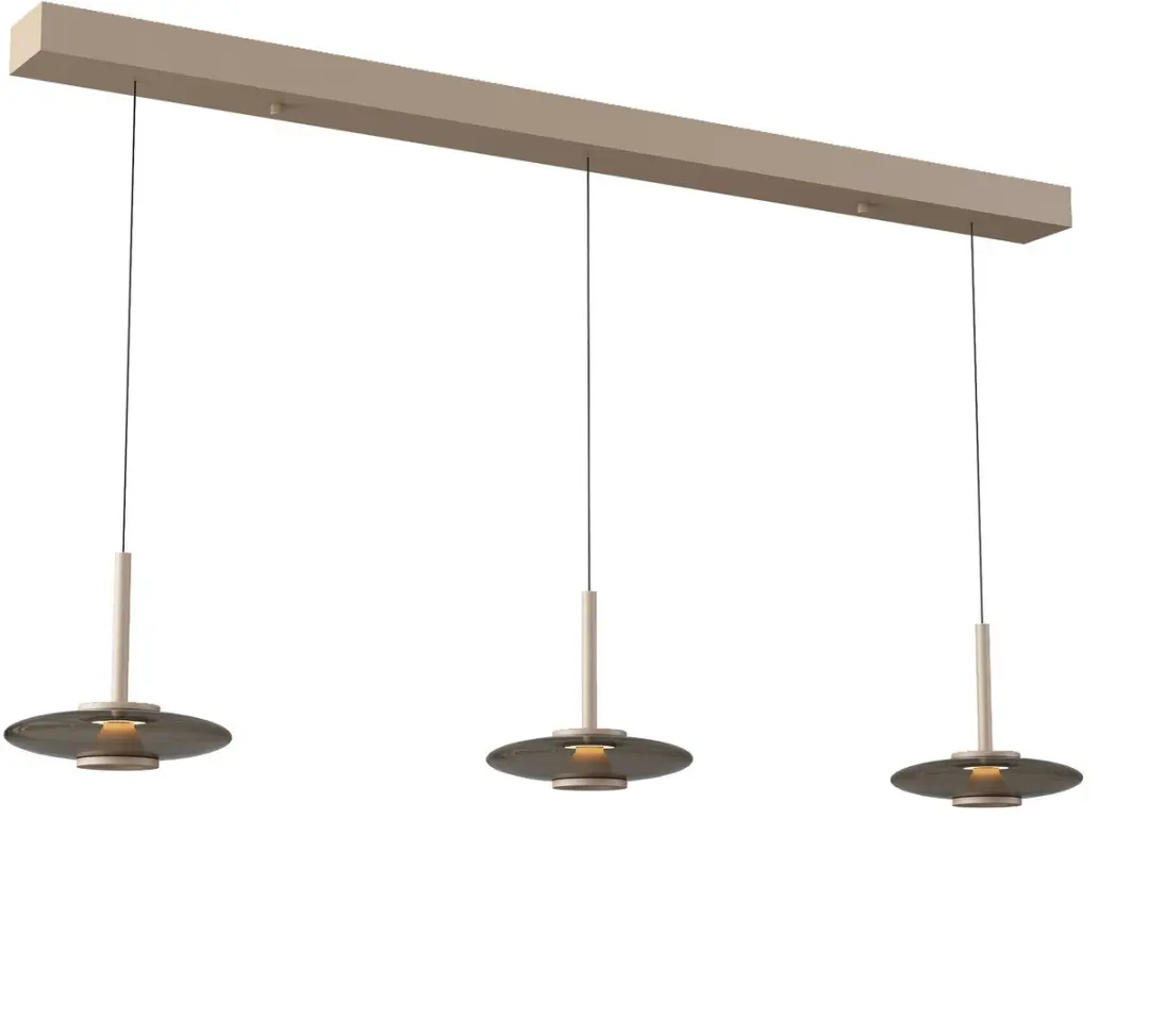 Artdelight Madison 3 Hanglamp 130cm - Champagne