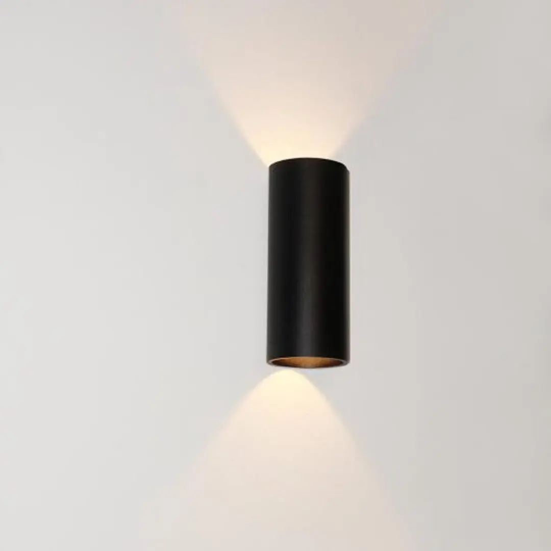 Artdelight Brody Wandlamp LED IP54 - 2700K - Zwart