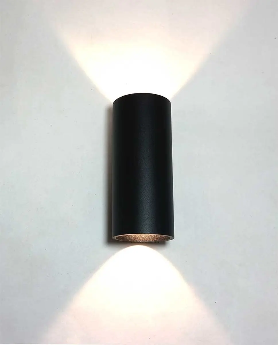 Artdelight Brody Wandlamp LED IP54 - 2700K - Zwart
