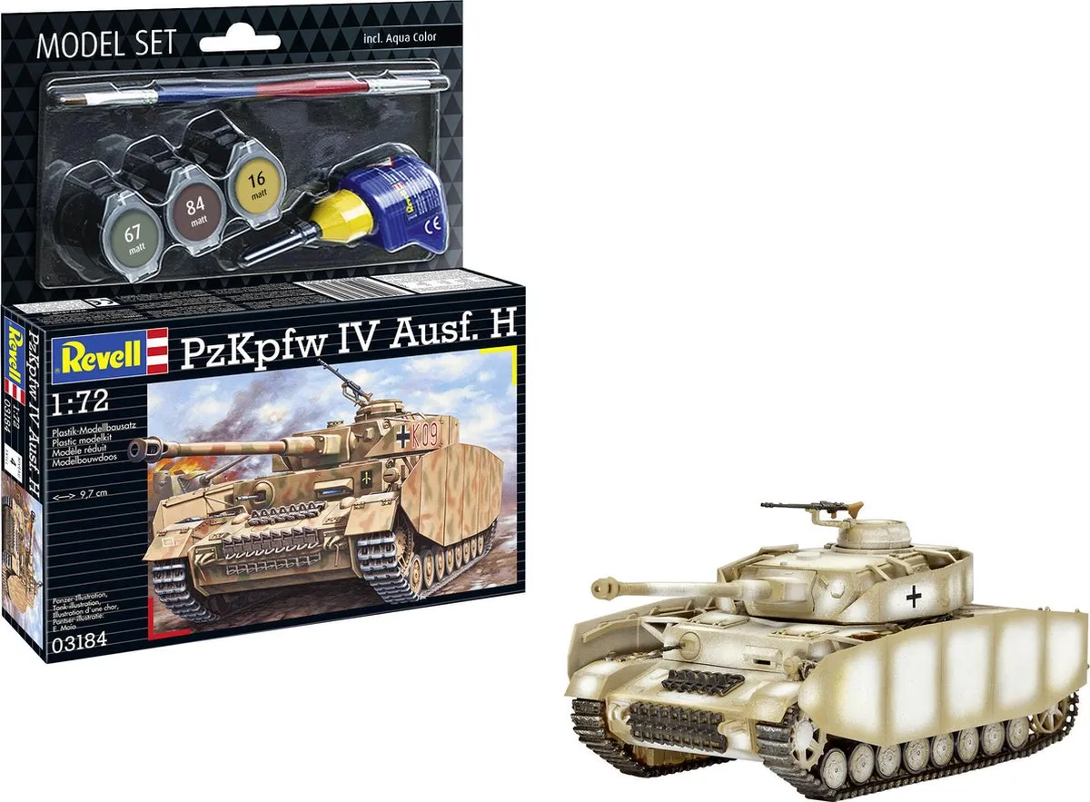 Revell Panzerkampfwagen IV Ausf.H 1:72 Modelbouwpakket
