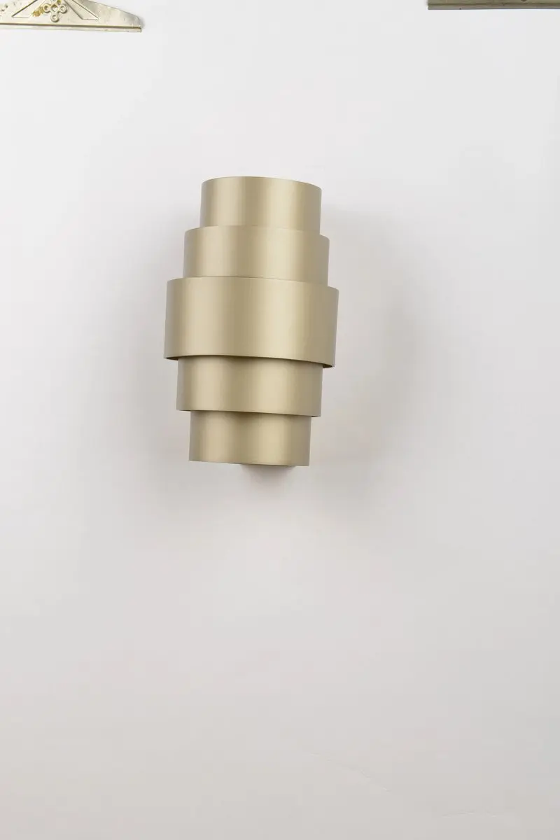 Artdelight Wandlamp Champagne G9 LED - 2x - Ø13cm