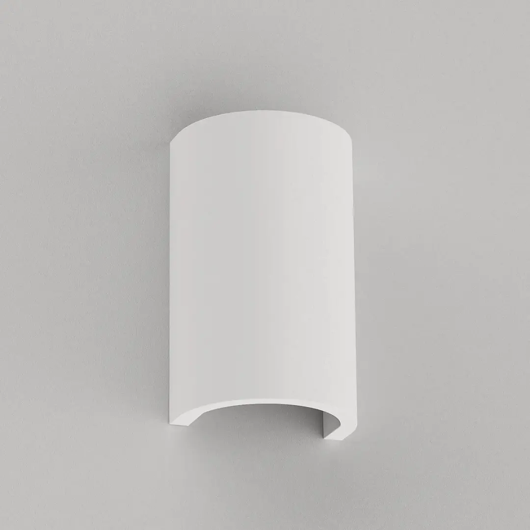 Artdelight Wandlamp Nantes 2x33W - 18cm H - Gips wit