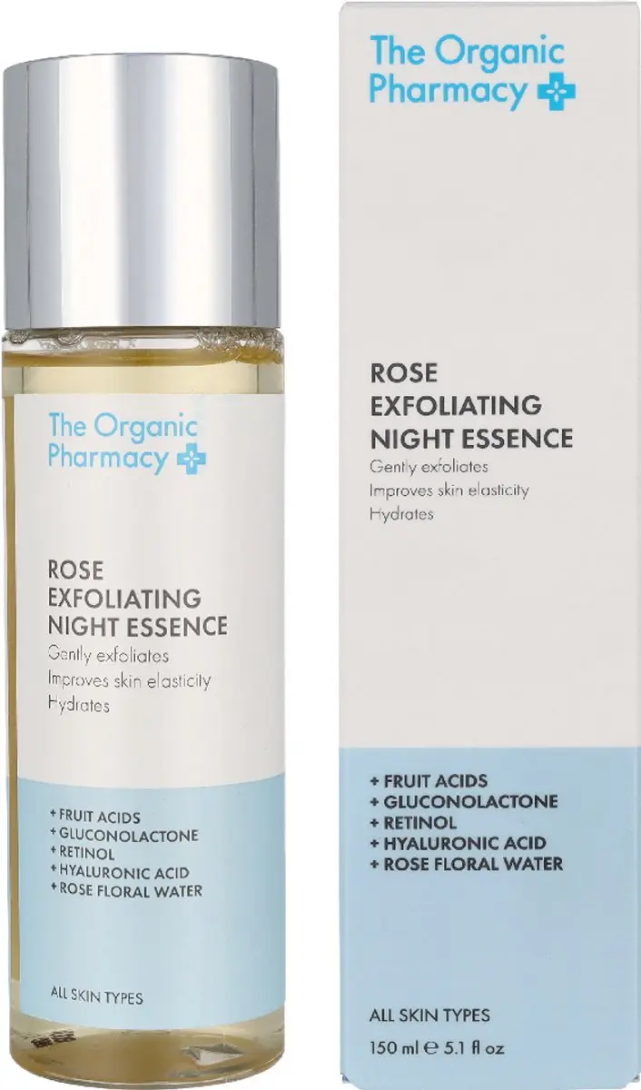 The Organic Pharmacy Rose Exfoliating Night Essence 150ml