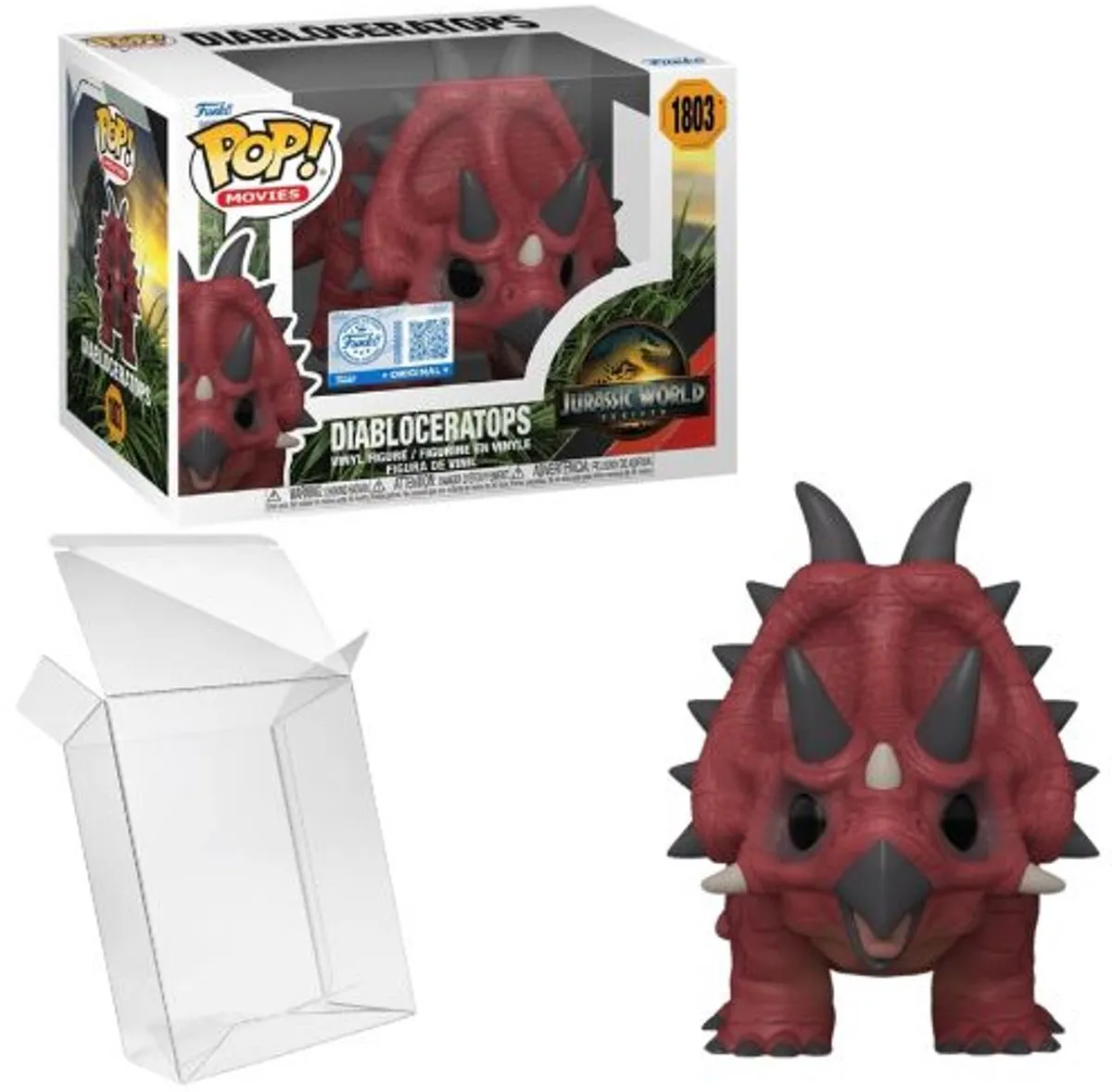 Funko Pop! Jurassic World Rebirth Diabloceratops #1803