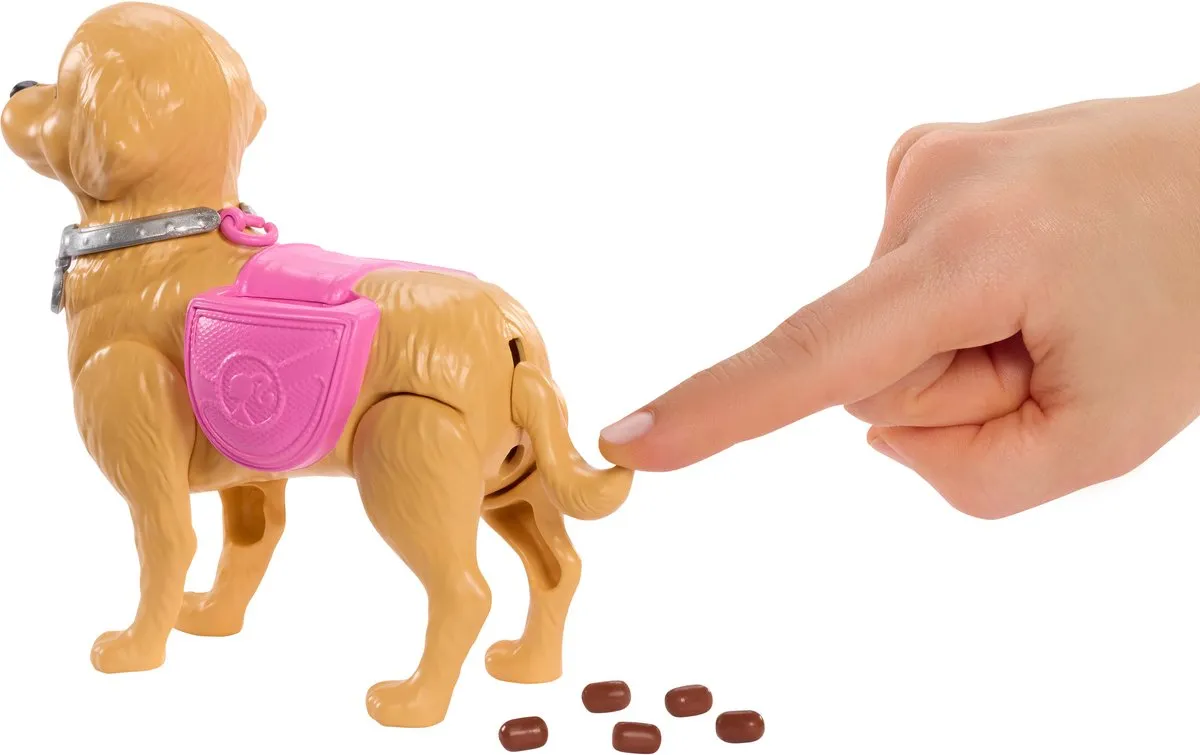 Barbie Loop- en Potje Pup JJB46 - Multicolor