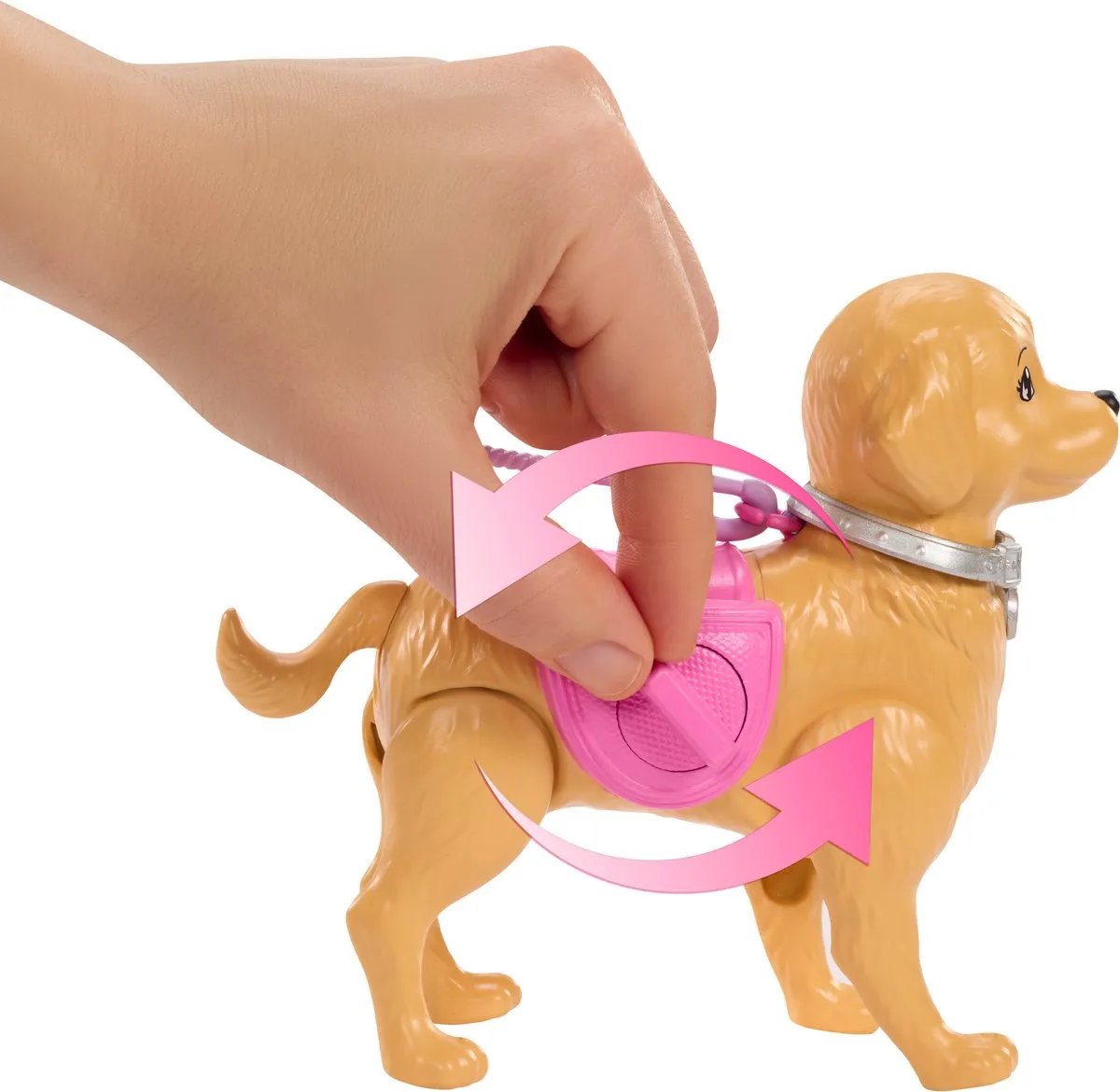 Barbie Loop- en Potje Pup JJB46 - Multicolor