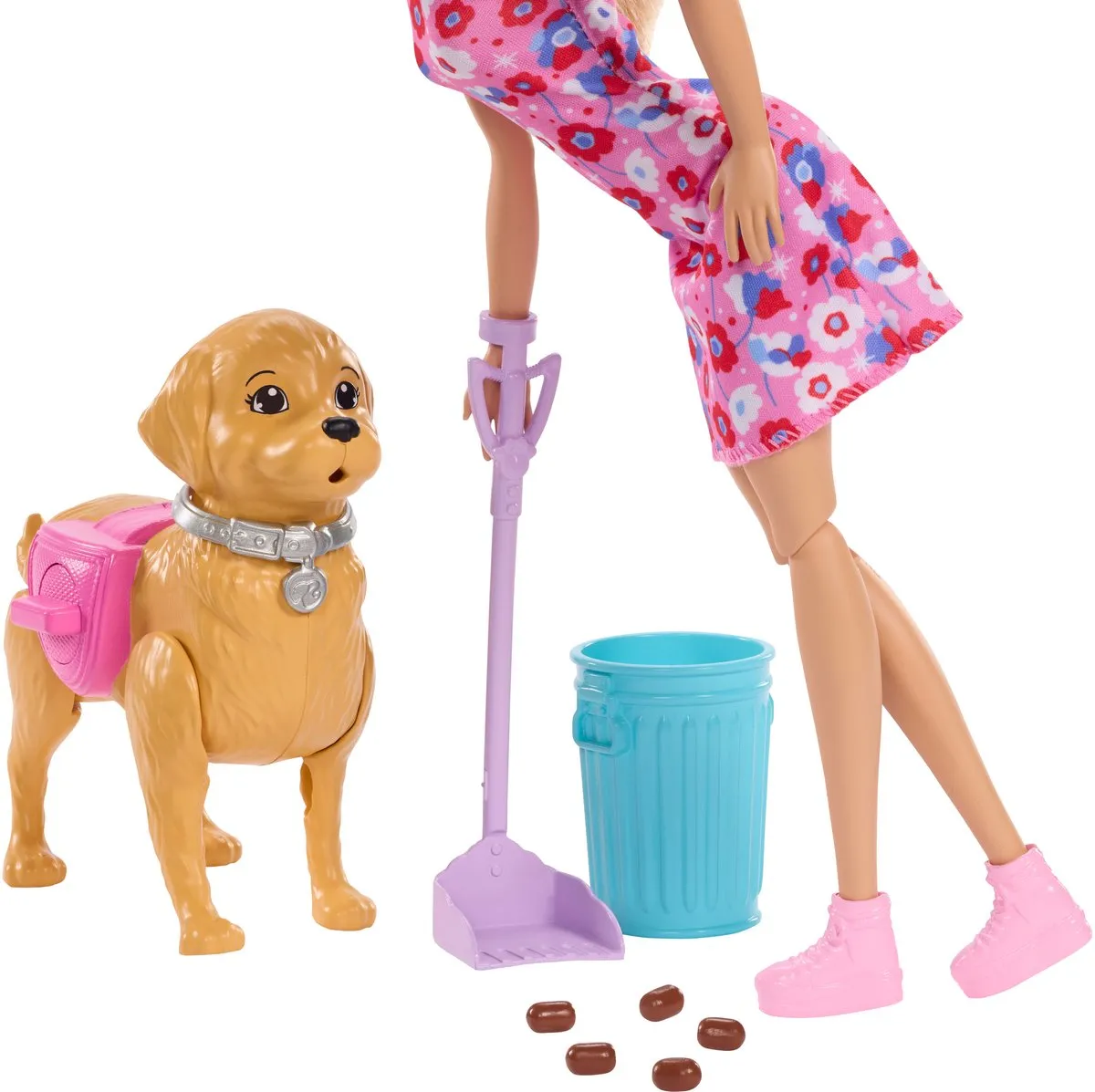 Barbie Loop- en Potje Pup JJB46 - Multicolor