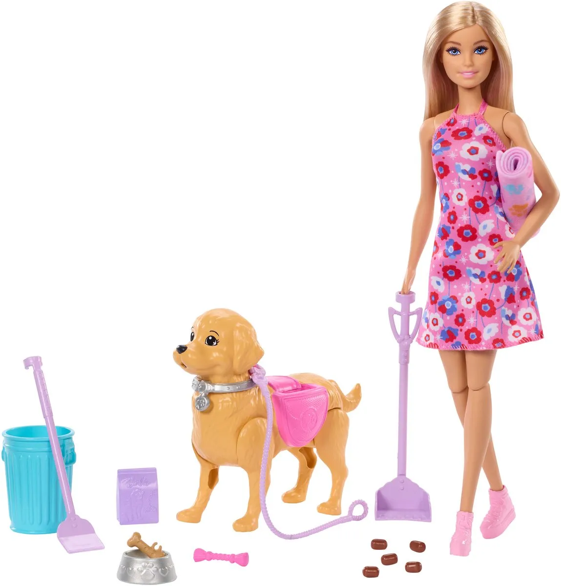 Barbie Loop- en Potje Pup JJB46