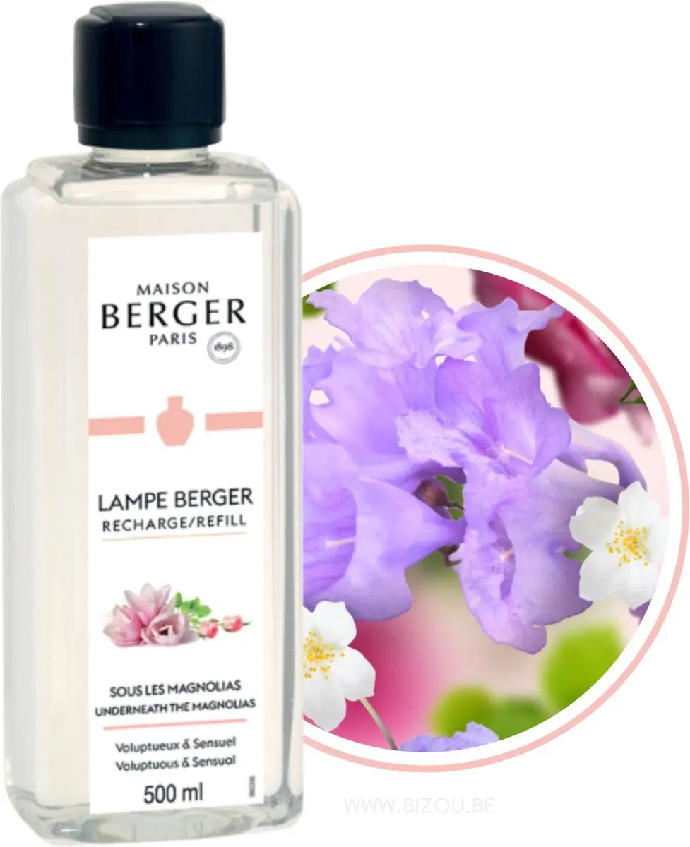 Lampe Berger Navulling Fleurs Sous les Magnolias 500ml