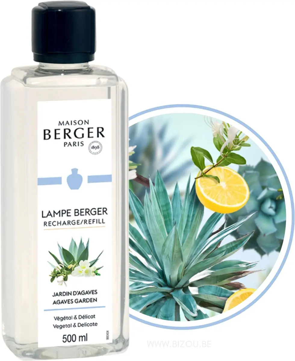 Lampe Berger Pure Navulling Jardin d'Agaves 500ml