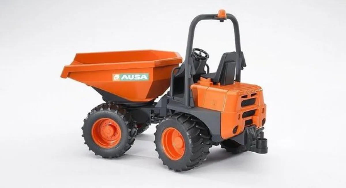 Bruder 2449 Ausa Mini Dumper 1:16 - Oranje