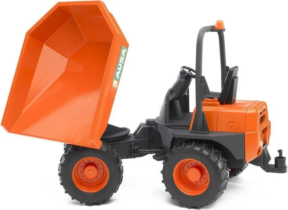 Bruder 2449 Ausa Mini Dumper 1:16 - Oranje