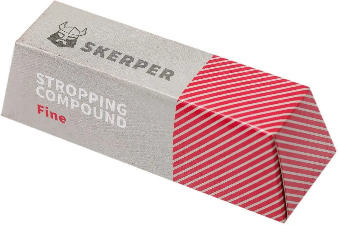 Skerper STC002 Stropping Compound Polijstblok - Fijn - Rood