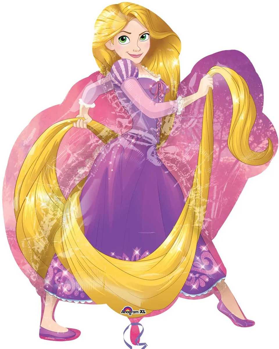 Disney Princess Rapunzel Folieballon XL 66x78cm