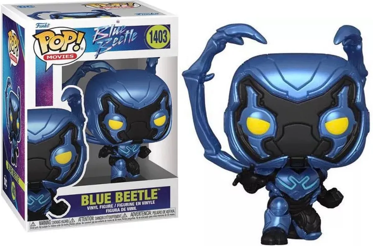Funko Pop! DC Comics Blue Beetle #1403 72350 - Blauw