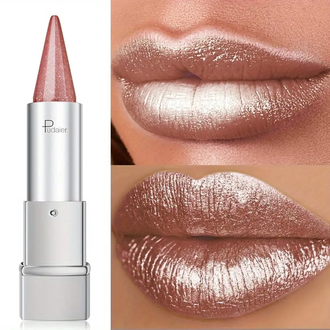 Roségouden Glitter Lipstick