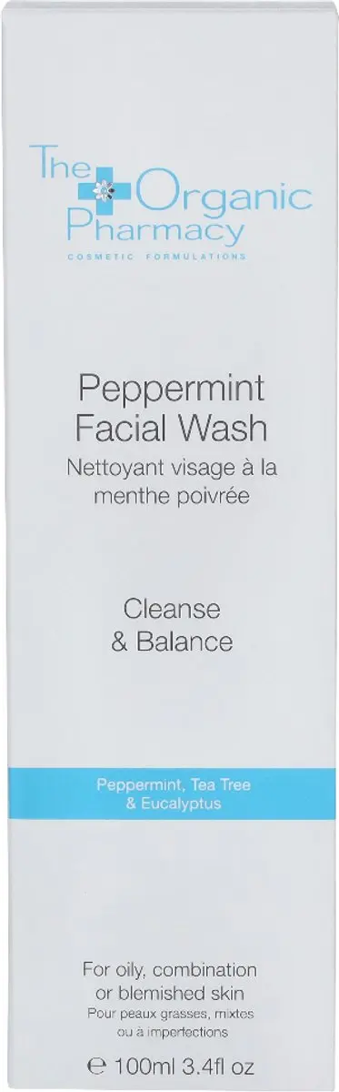 The Organic Pharmacy Peppermint Facial Wash 100ml