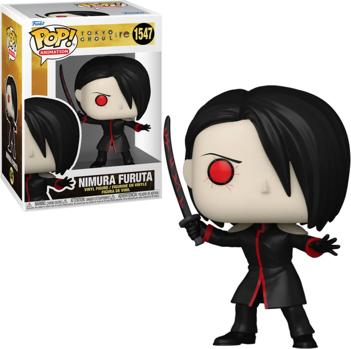 Funko Tokyo Ghoul Nimura Furuta Pop! - 75521 - Meerkleurig - afbeelding 6 van 6