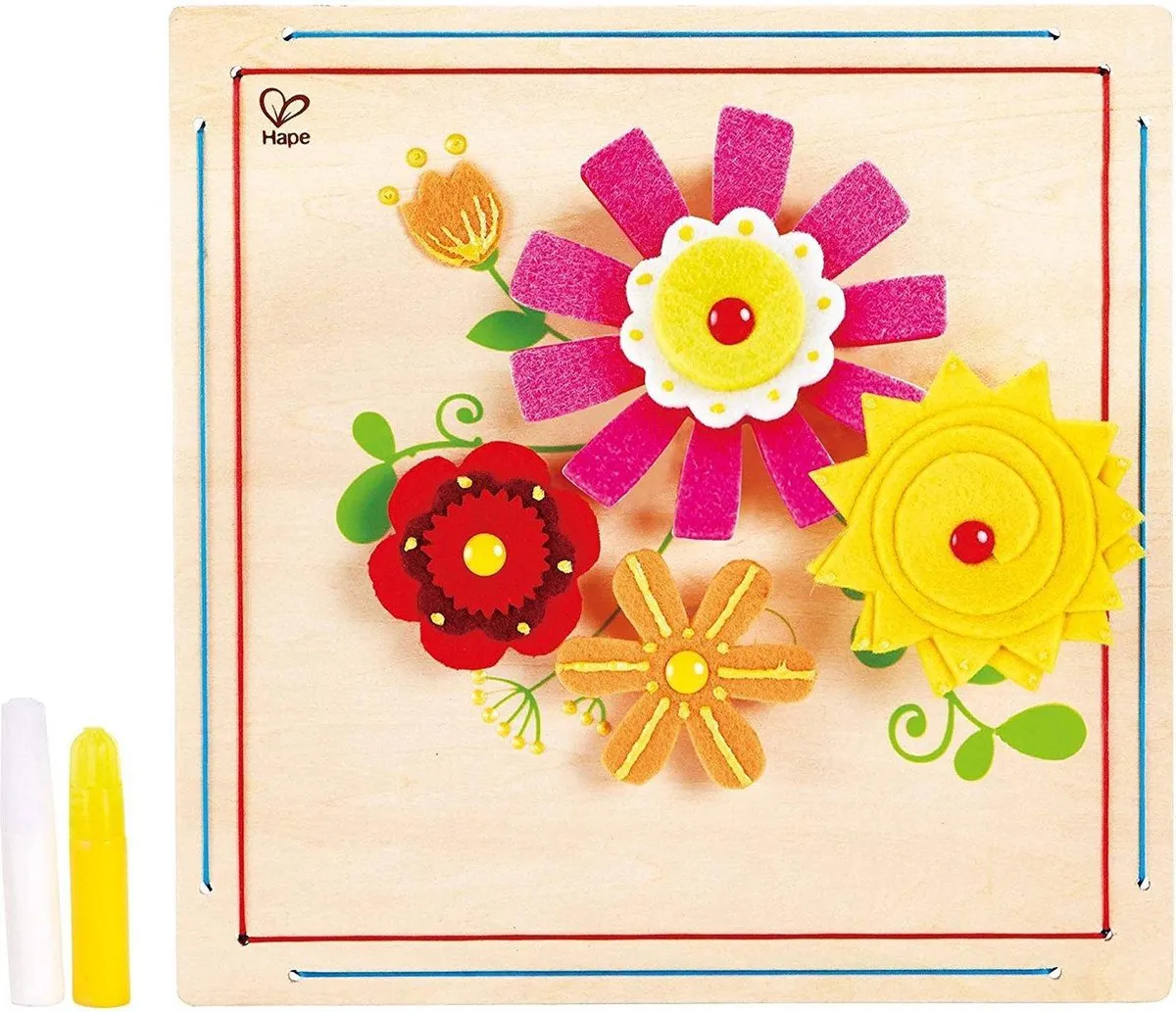 Hape Knutselset Bloemenpret Multicolor
