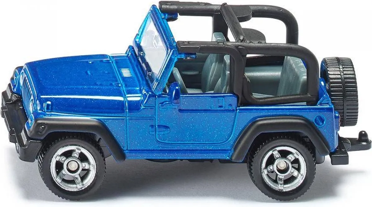 SIKU Jeep Wrangler 10134200000 Modelauto - Rood - afbeelding 6 van 6