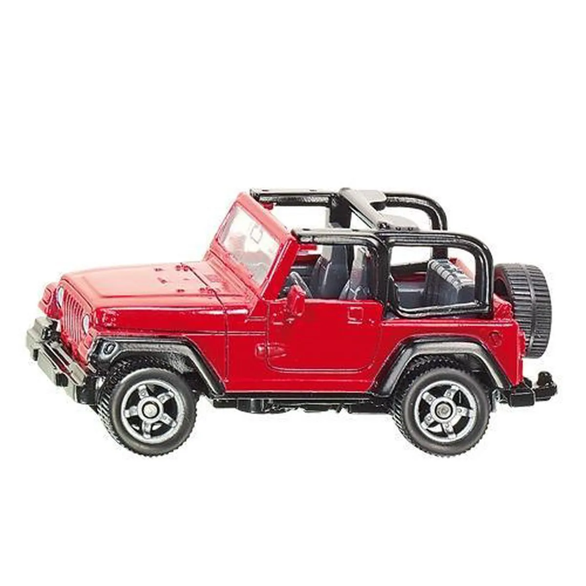 SIKU Jeep Wrangler 10134200000 Modelauto - Rood