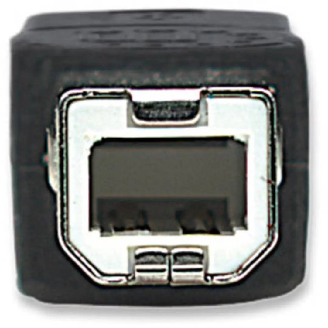 Manhattan USB 2.0 AM-BM Kabel 5m - Zwart - afbeelding 6 van 6