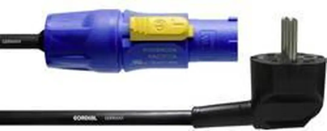 Cordial CFCA 1,5 SRC Stroomkabel 1,5m - Blauw