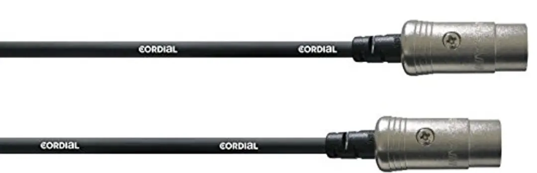 Cordial CFD 0.6 AA MIDI-kabel 0,6m - Zwart