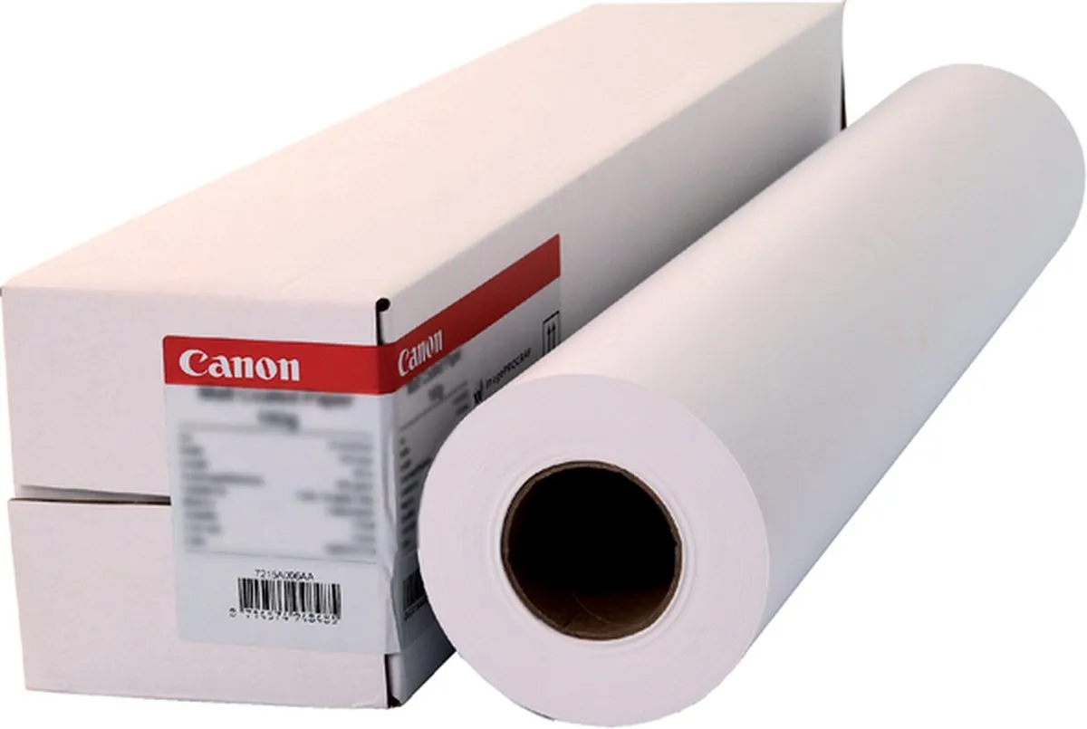 Canon Inkjetpapier 610x30m 140gr Mat Wit