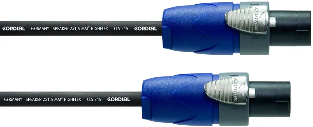 Cordial LS kabel Speakon 1m PEAK CPL 1 LL 2-215
