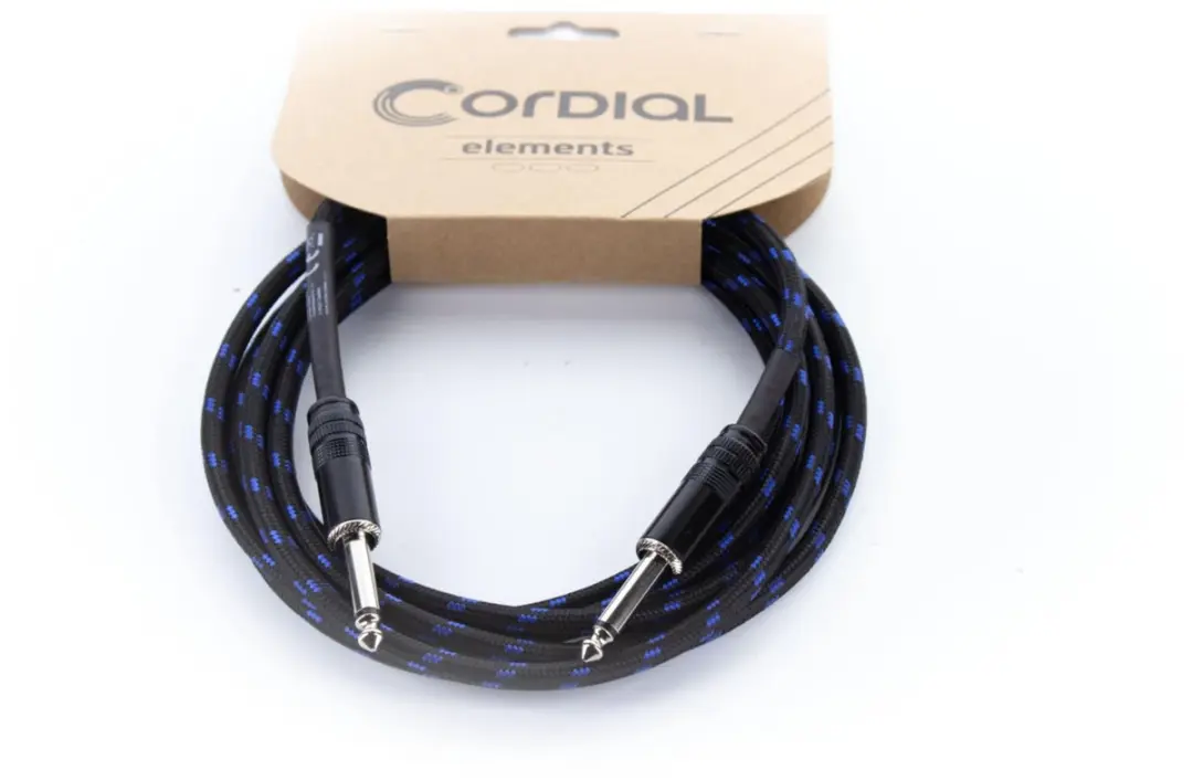 Cordial EI 5 PP-Tweed-Bl Instrumentkabel 5m - afbeelding 3 van 6