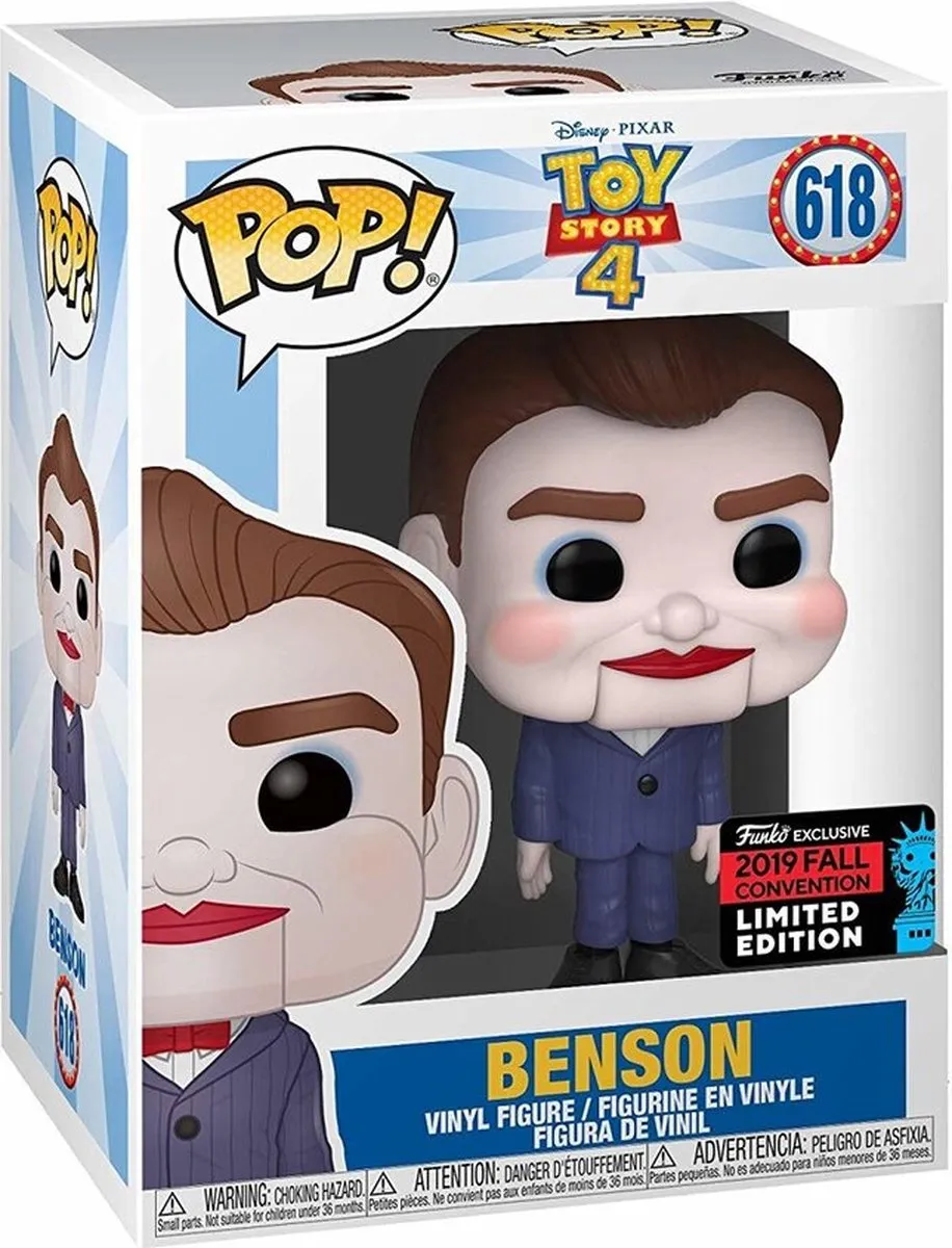 Funko Pop! Disney Toy Story 4 Benson #618 - Blauw