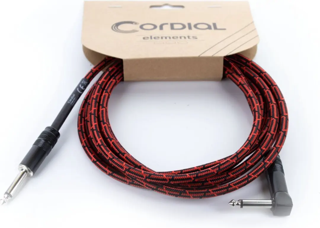 Cordial EI 7.5 PR-Tweed-RD Instrumentkabel 7,5m