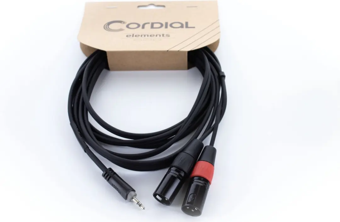 Cordial EY 3 WMM Y-Adapterkabel 3m