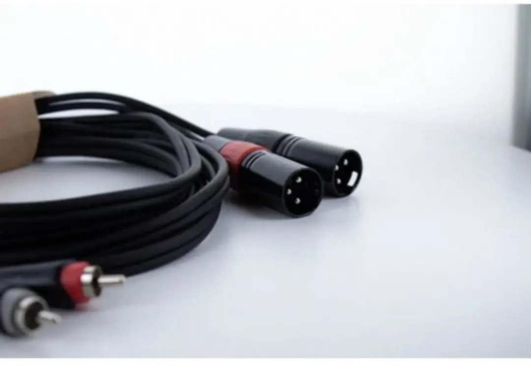 Cordial EU 6 MC Audiokabel 6m - Zwart - afbeelding 6 van 6