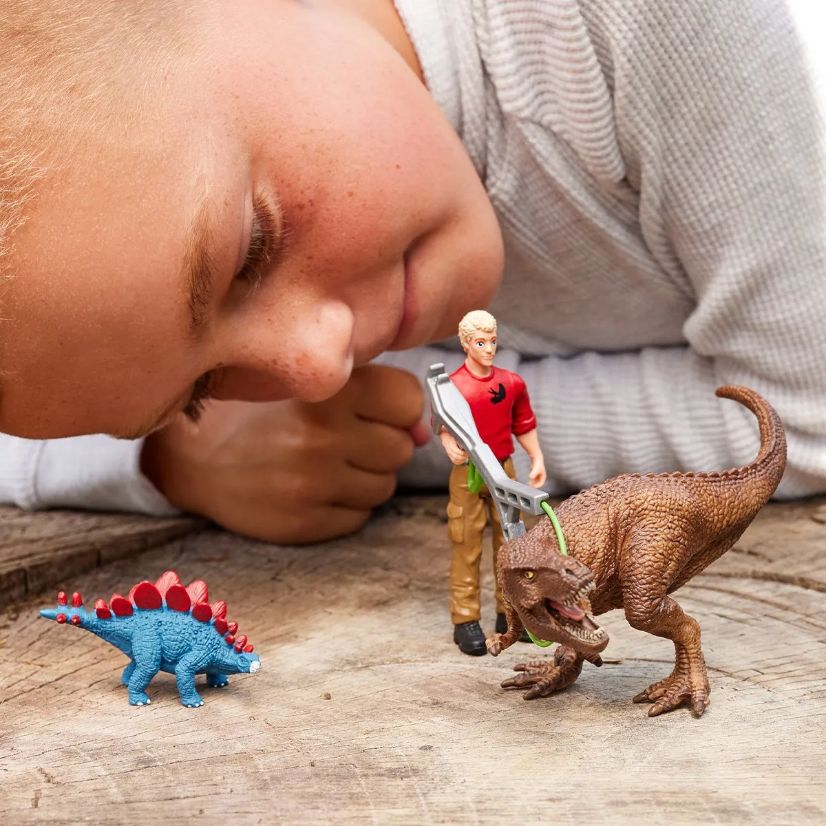 Schleich Tyrannosaurus Rex Speelgoedset 4-delig - 5-12 jaar